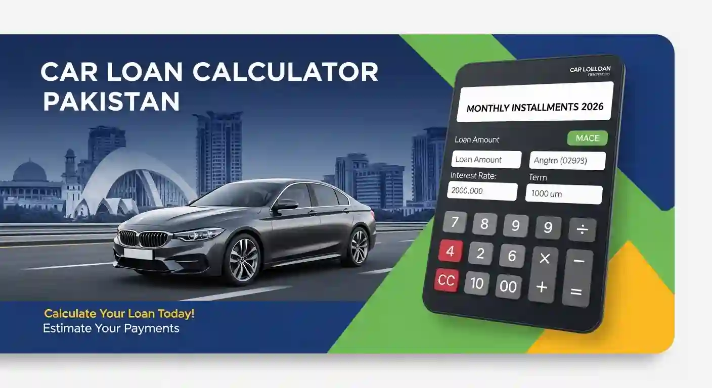 Car Loan Calculator Pakistan | Calculate Monthly Installments 2026
